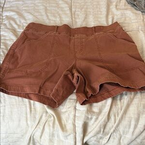 Spanx Women's Brown Casual Shorts